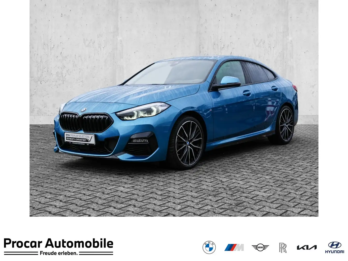 BMW 220 d xDrive M-Sport Pano LiCoPro LED FLA 19" M Blau - 1