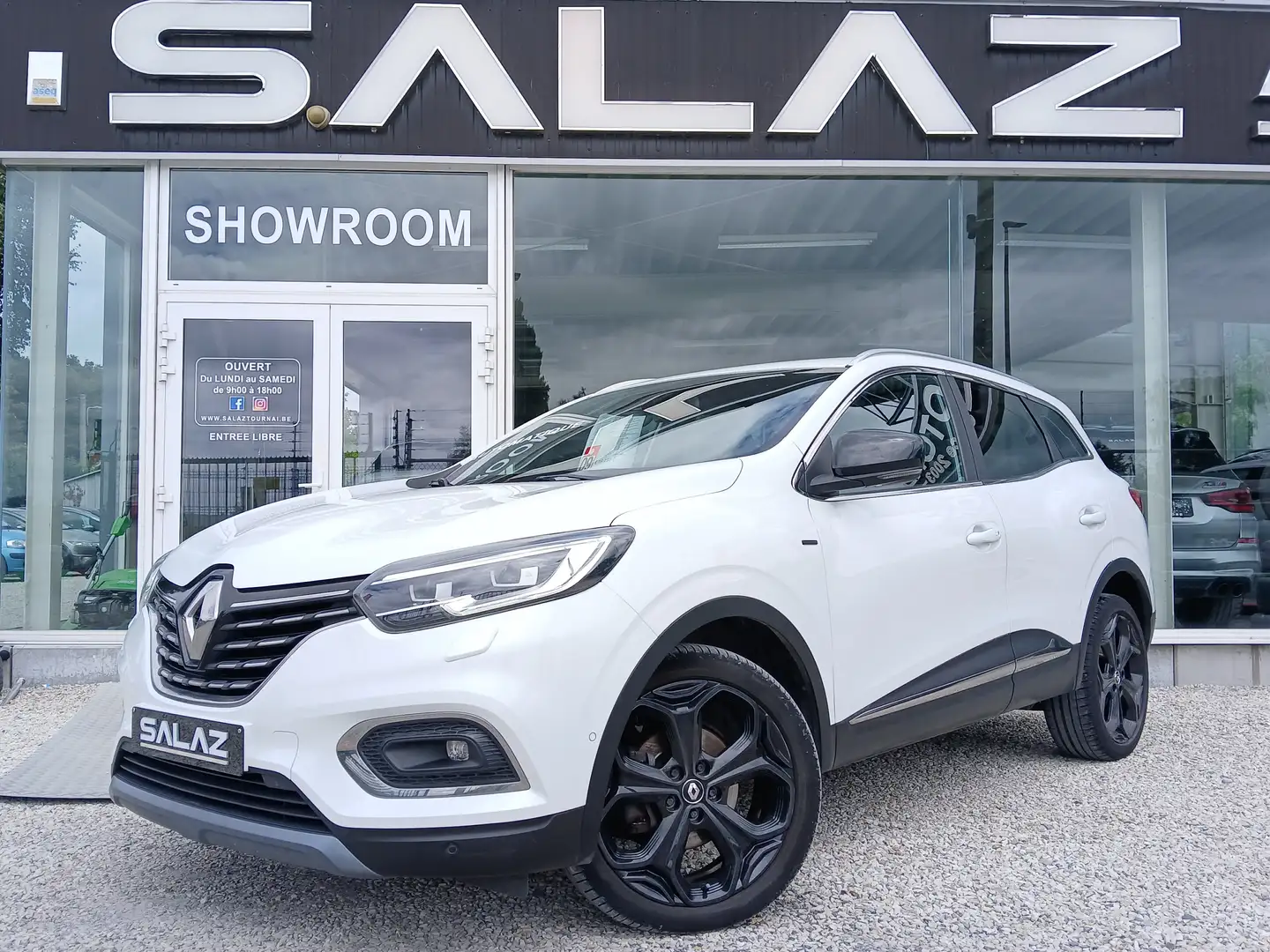 Renault Kadjar 1.5 Blue dCi Black Edition EDC/BOITE AUTO/NAVI/USB Blanc - 1