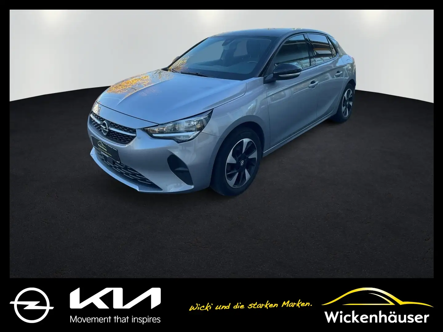 Opel Corsa F e Edition SHZ+KlimaA+LM+PDC+W-Pumpe+AUT Grau - 1