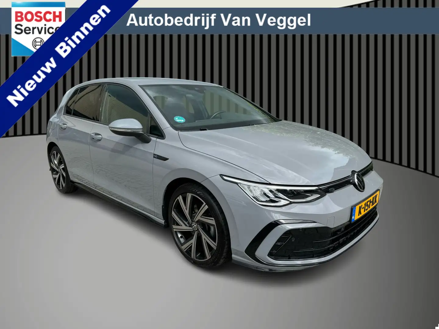 Volkswagen Golf 1.5 TSI R-Line virtual cockpit, navi, cruise, spor Grijs - 1