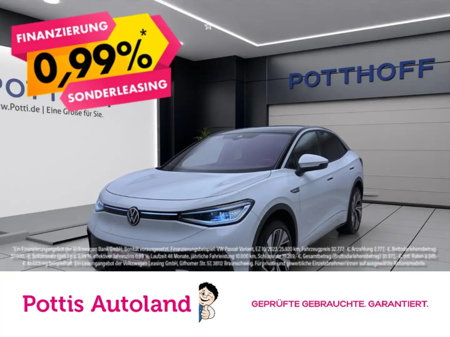 Volkswagen ID.5 PRO PERFORMANCE NAVI KAMERA PDC SITZHZG Blanc - 1