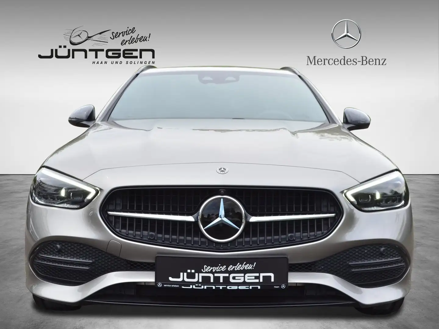 Mercedes-Benz C 220 d T Avantgarde 4M NIGHT MEMORY AHK DISTRO 360° Silber - 2