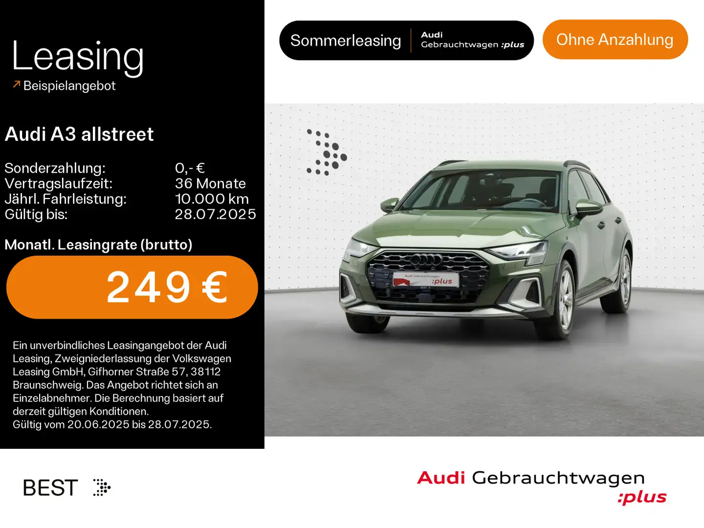 Audi A3 35 TFSI*KAMERA*AHK*SHZ*NAVI-PLUS*VI Groen - 1