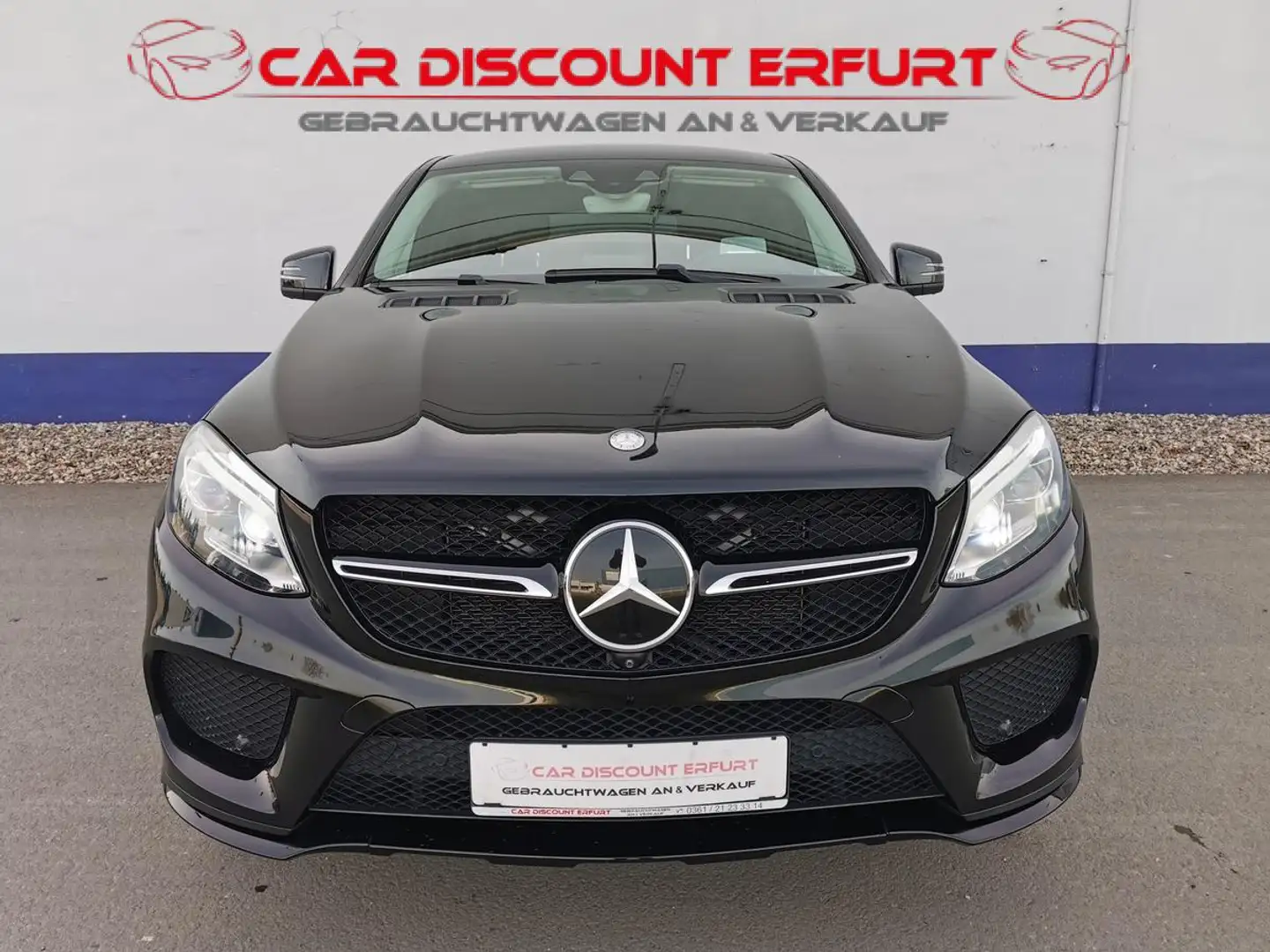 Mercedes-Benz GLE 500 Coupe AMG Line 4Matic+Standheizung+Panodach+AHZV+ Schwarz - 1