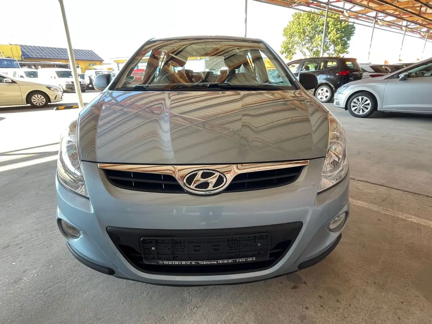 Hyundai i20 1.2 Trend/1.Hand/KLIMA/EL.Fenster/TÜV NEU Bleu - 2