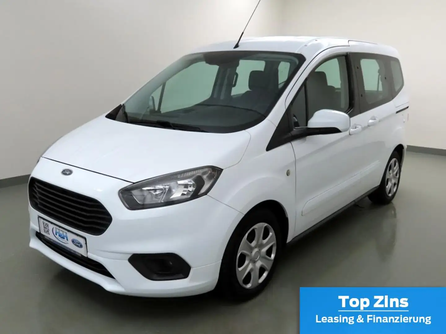 Ford Tourneo Courier 1.0 EcoB Trend AHK+WinterPaket2 Weiß - 2