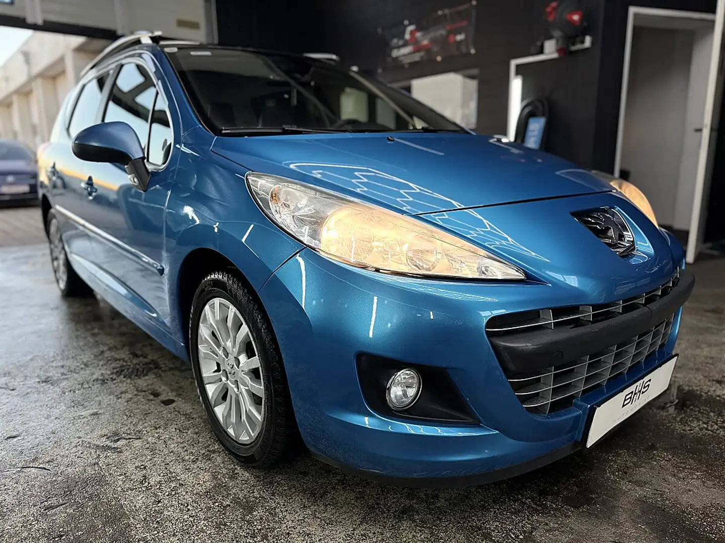 Peugeot 207 1.6 16V 95 Allure Aut. Blau - 2