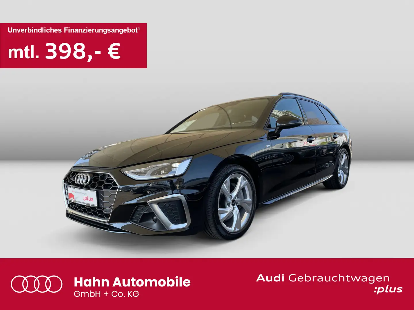 Audi A4 40TFSI quat S-trc S-line HUD AHK Standh Nero - 1