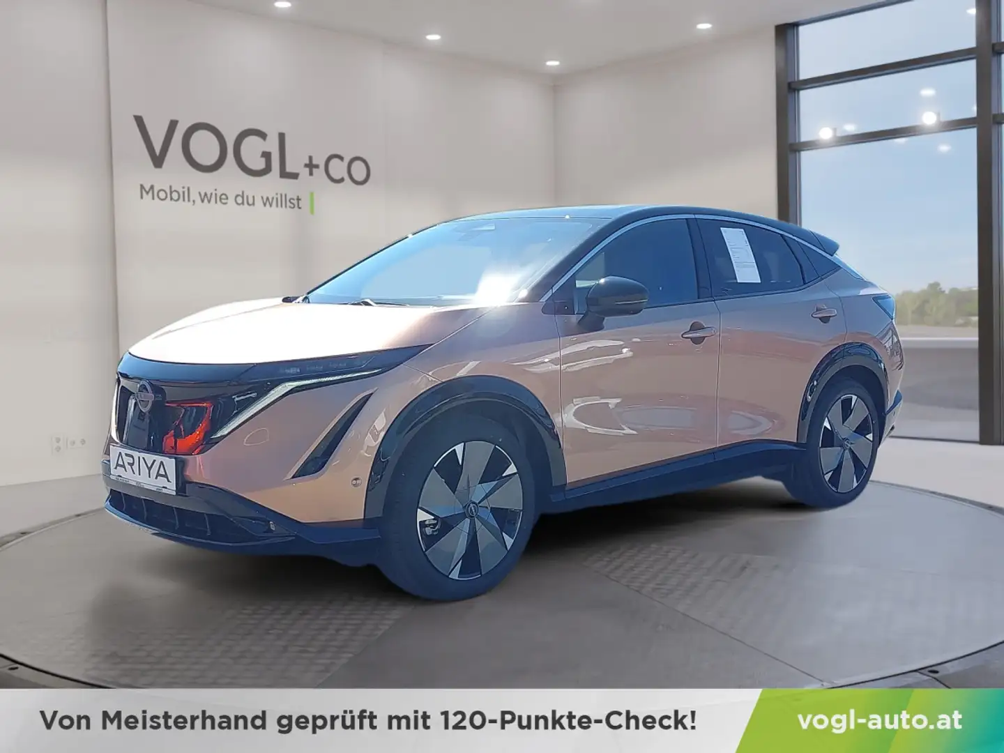 Nissan Ariya EVOLVE 242PS 87kWh Brun - 1