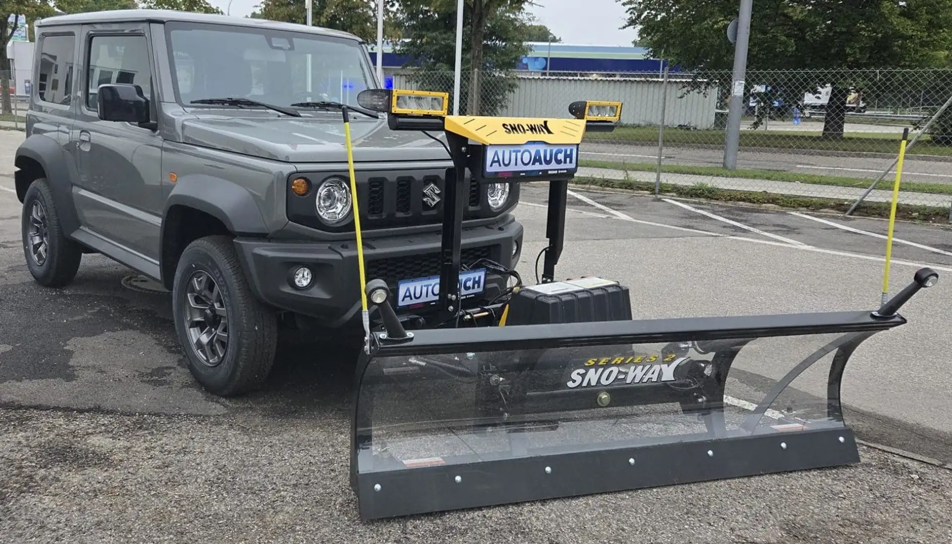 Suzuki Jimny 4x4 WINTERDIENST VORNE Navi, LED Grau - 1