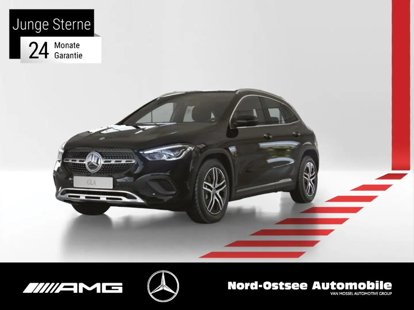 Mercedes-Benz GLA 250 e PROGRESSIVE NAVI PANO PDC SITZH TEMPO Noir - 1