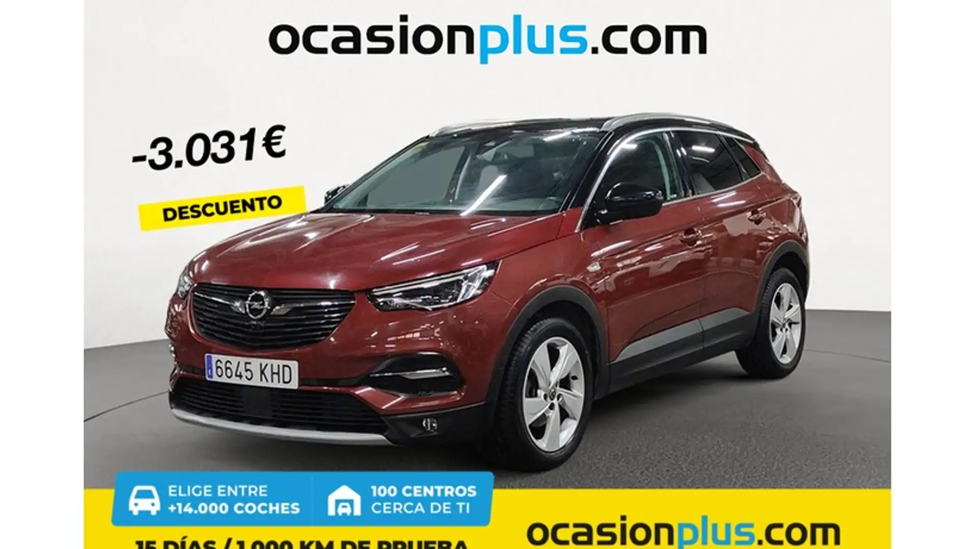 Opel Grandland X 1.6CDTi S&S Excellence AT6 120 Rouge - 1