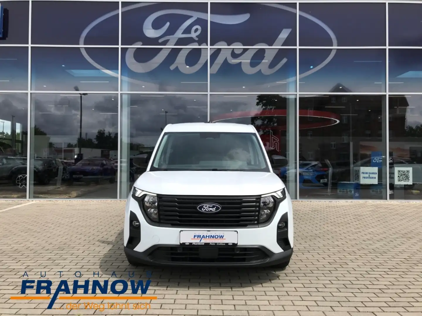 Ford Transit Courier 1.0 EcoBoost Kasten Trend GRA SHZ Wit - 2
