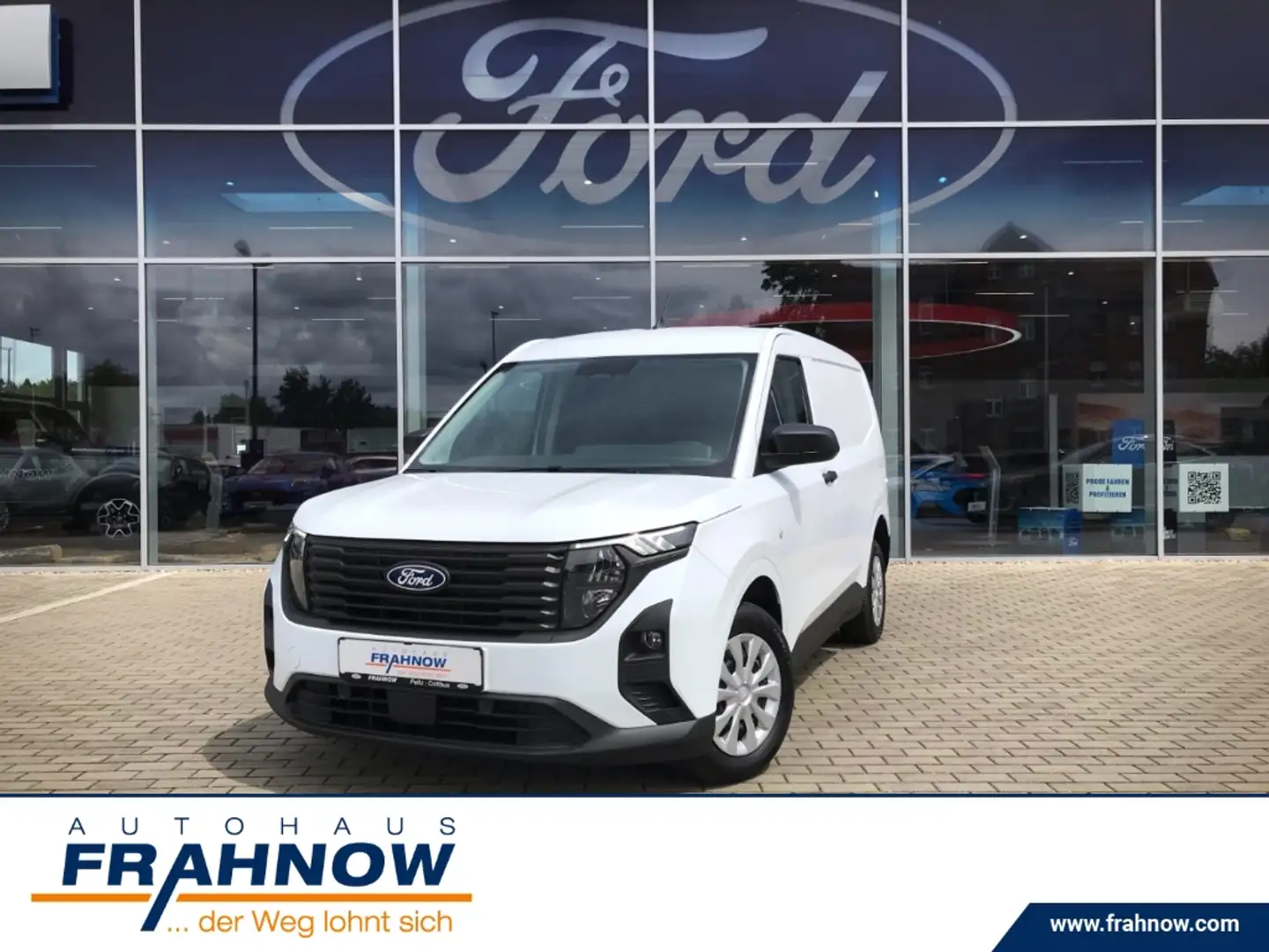 Ford Transit Courier 1.0 EcoBoost Kasten Trend GRA SHZ Wit - 1