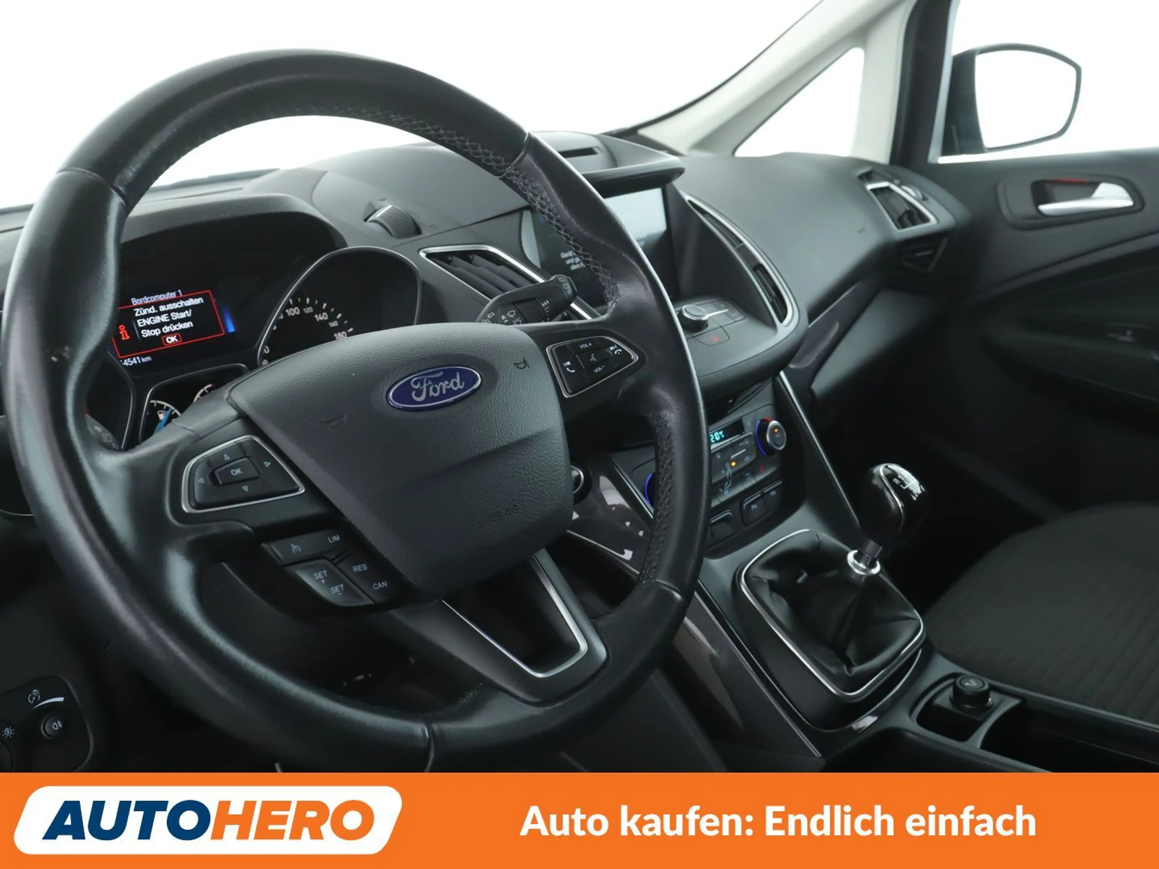 Ford C-Max 1.0 EcoBoost Titanium *NAVI*XENON*TEMPO*CAM*AHK* — photo 11