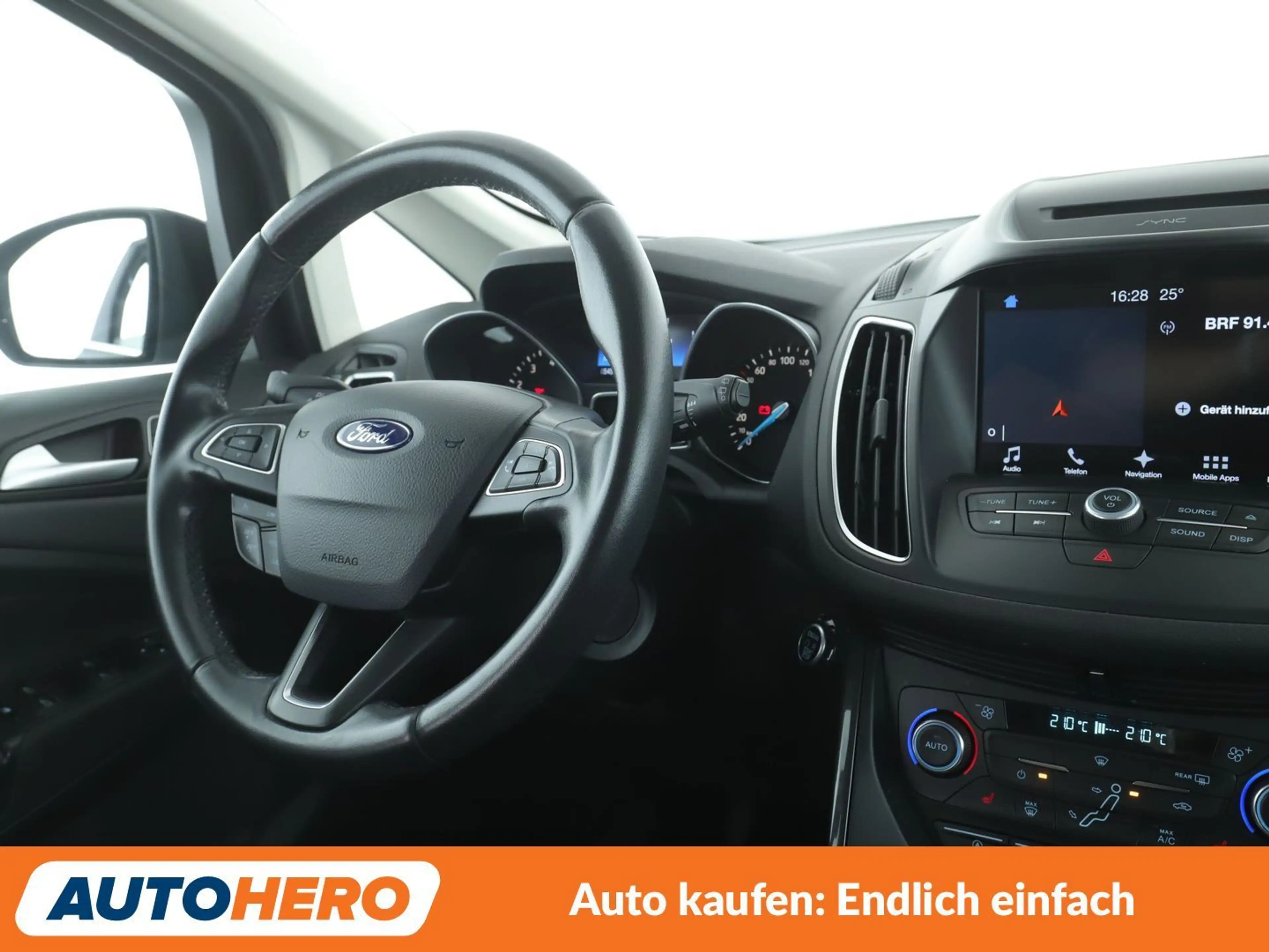 Ford C-Max 1.0 EcoBoost Titanium *NAVI*XENON*TEMPO*CAM*AHK* — photo 13