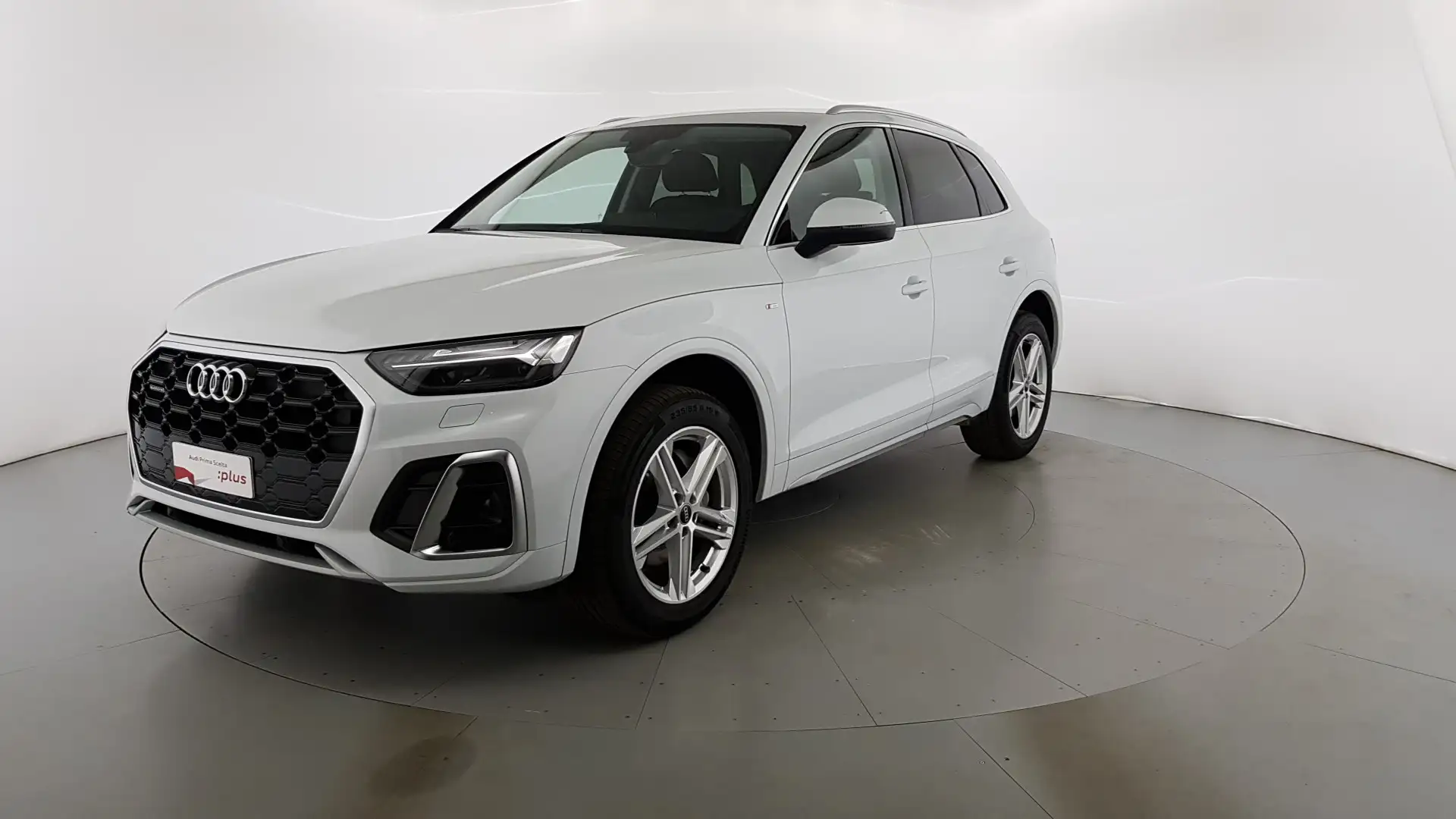 Audi Q5 40 2.0 tdi mhev 12V S line quattro s-tronic Blanc - 1