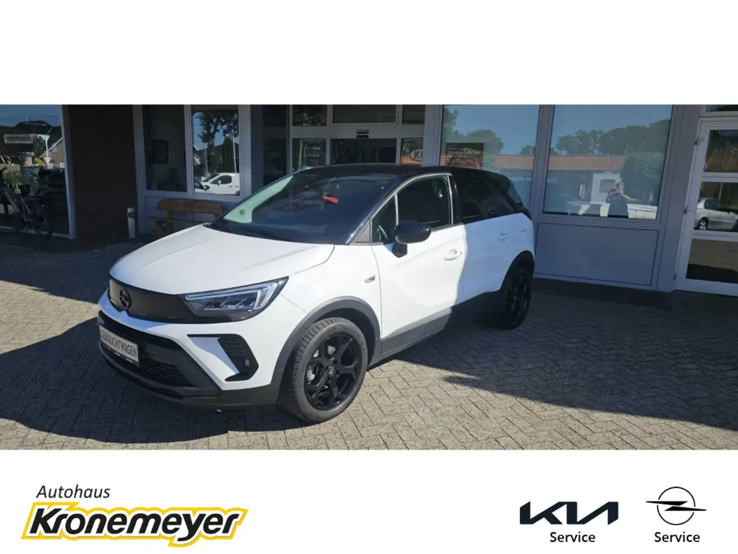 Opel Crossland 1.2 Aut. Elegance Navi LED Apple CarPlay Android A Blanc - 2
