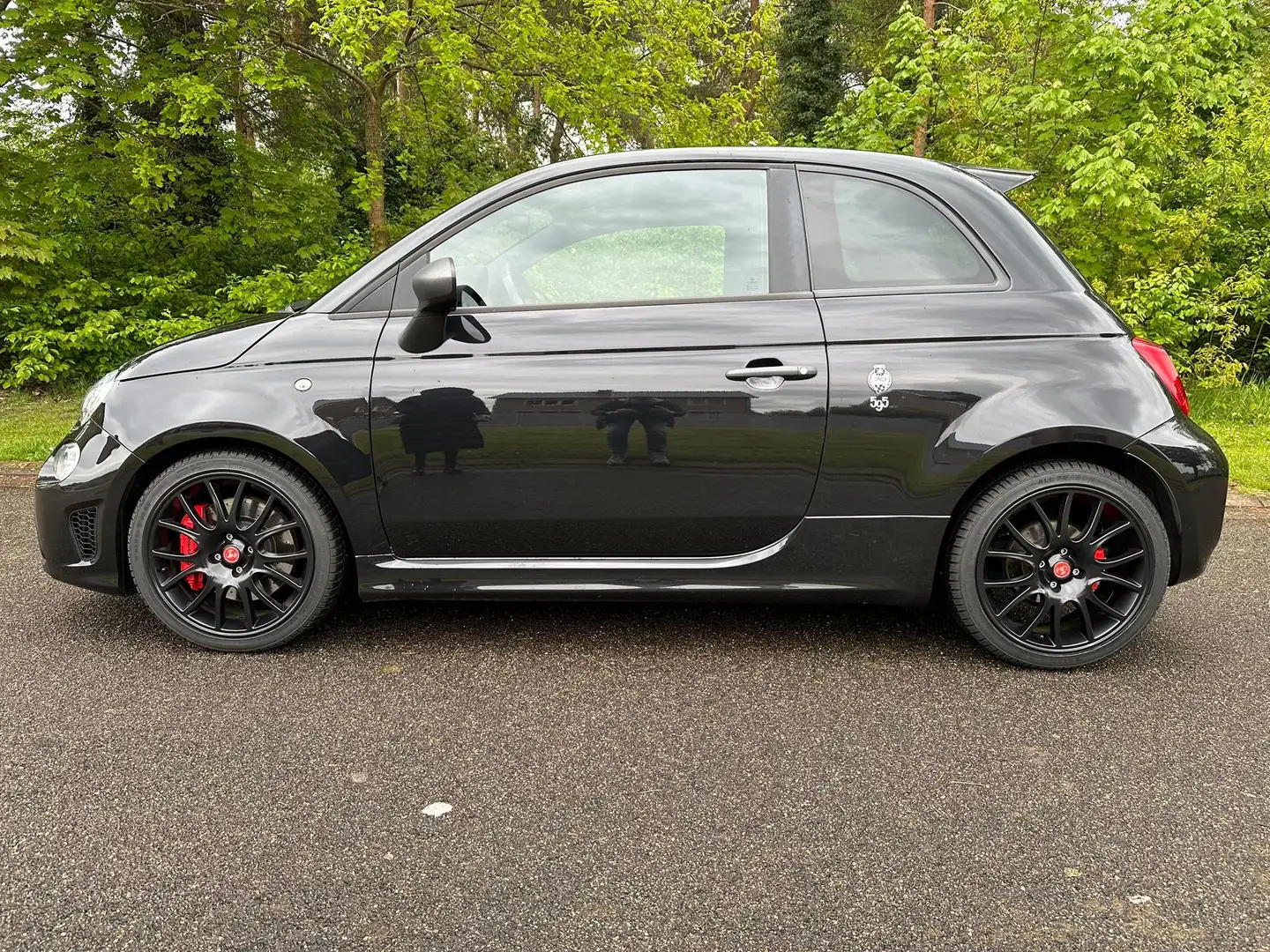 Abarth 595 Competizione 1.4 T-JET Abarth Corsa By Sabelt Carbon Leder Siyah - 2