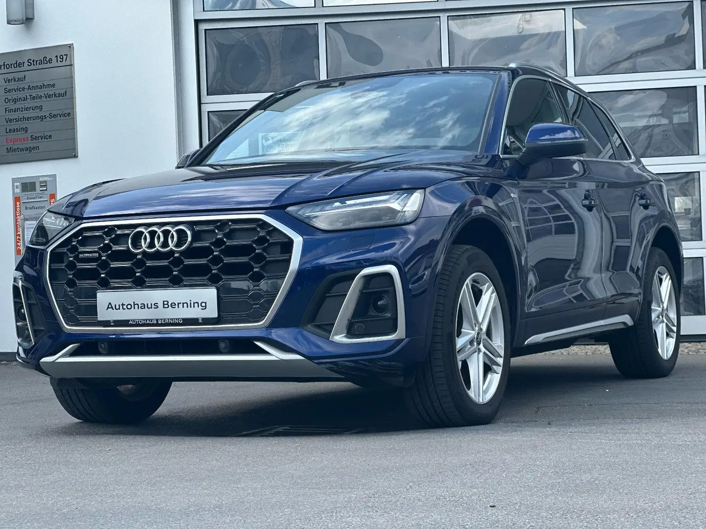 Audi Q5 40TDI QUATTRO 3x S LINE VIRTUAL KAMERA ACC Azul - 2