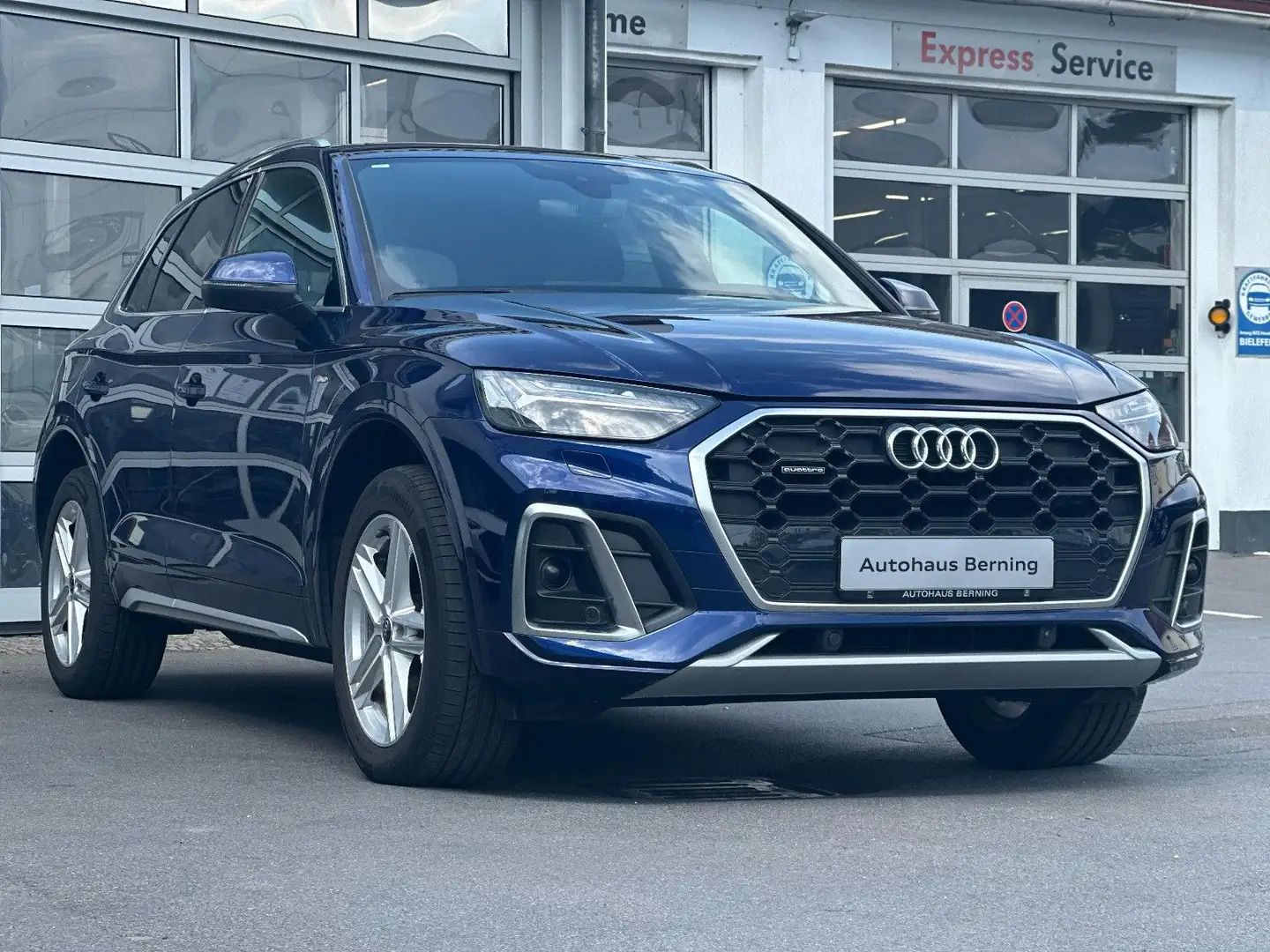 Audi Q5 40TDI QUATTRO 3x S LINE VIRTUAL KAMERA ACC Azul - 1