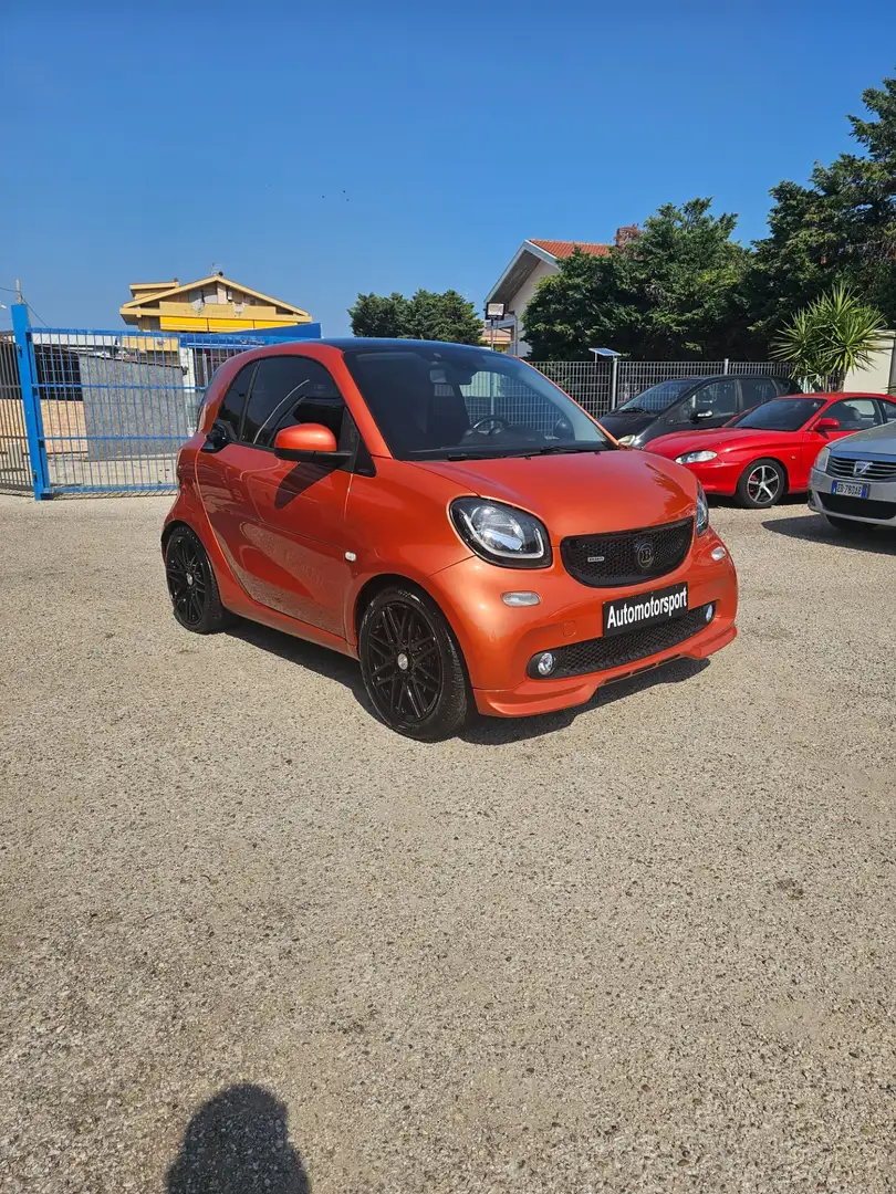 smart forTwo BRABUS 0.9 Turbo twinamic Xtreme Orange - 2
