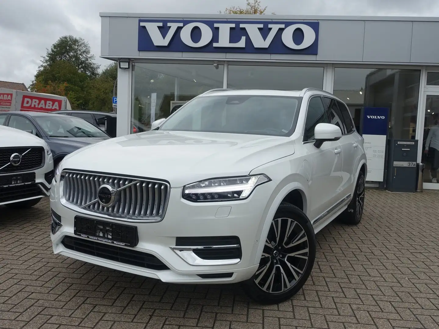 Volvo XC90 Plus, T8 AWD Plug-in Hybrid/360°/HeadUP/BLS Weiß - 1