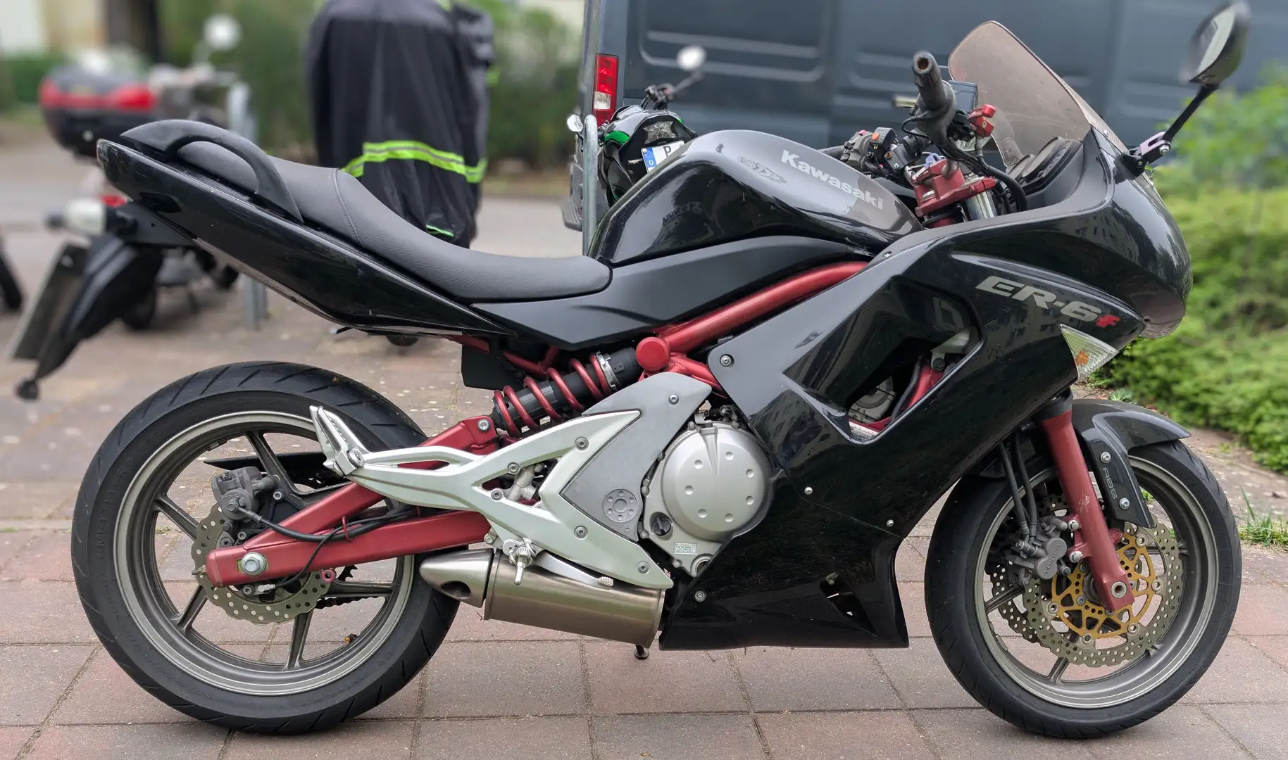 Kawasaki ER - 6 F Negru - 1