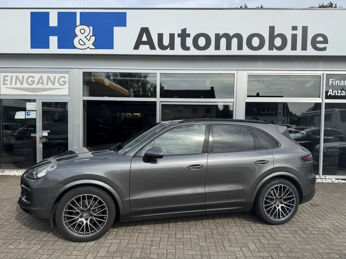 Porsche Cayenne PDLS 21RS Pano Luft Kamera Grau - 1