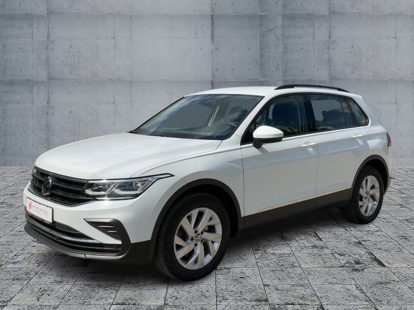 Volkswagen Tiguan 2.0 TSI DSG 4M LIFE MATRIX+NAVI+AHK+ACC Weiß - 2