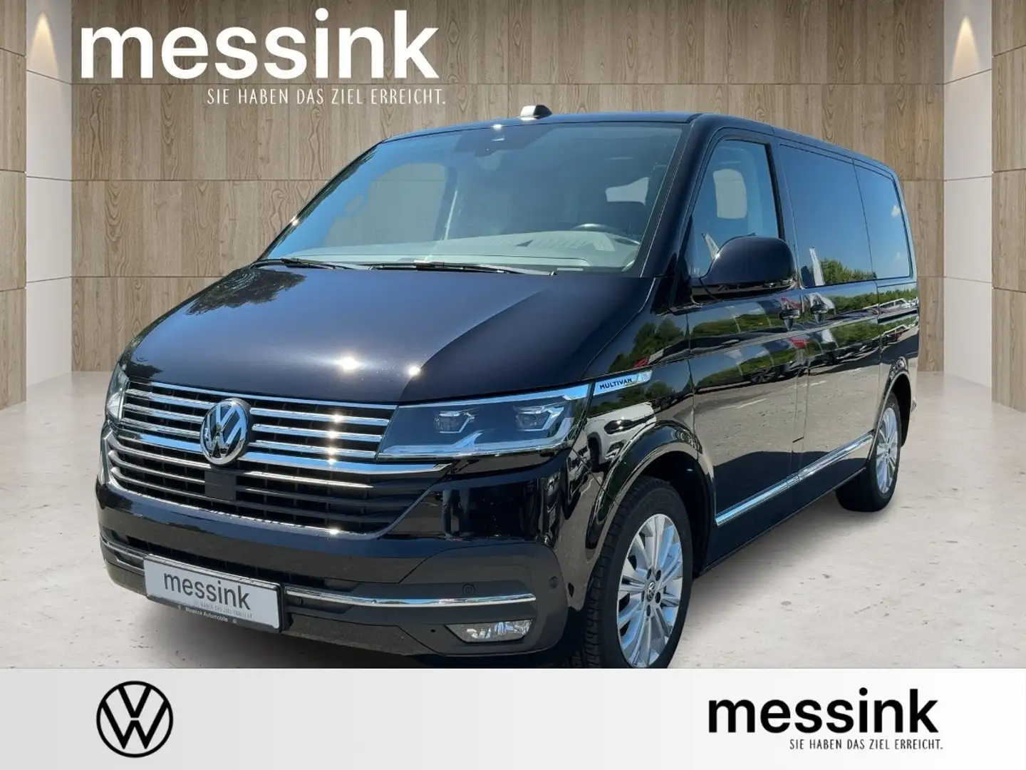 Volkswagen T6.1 Multivan 2.0 TDI Exclusive DSG *Navi*Leder*Stdhzg* Zwart - 1