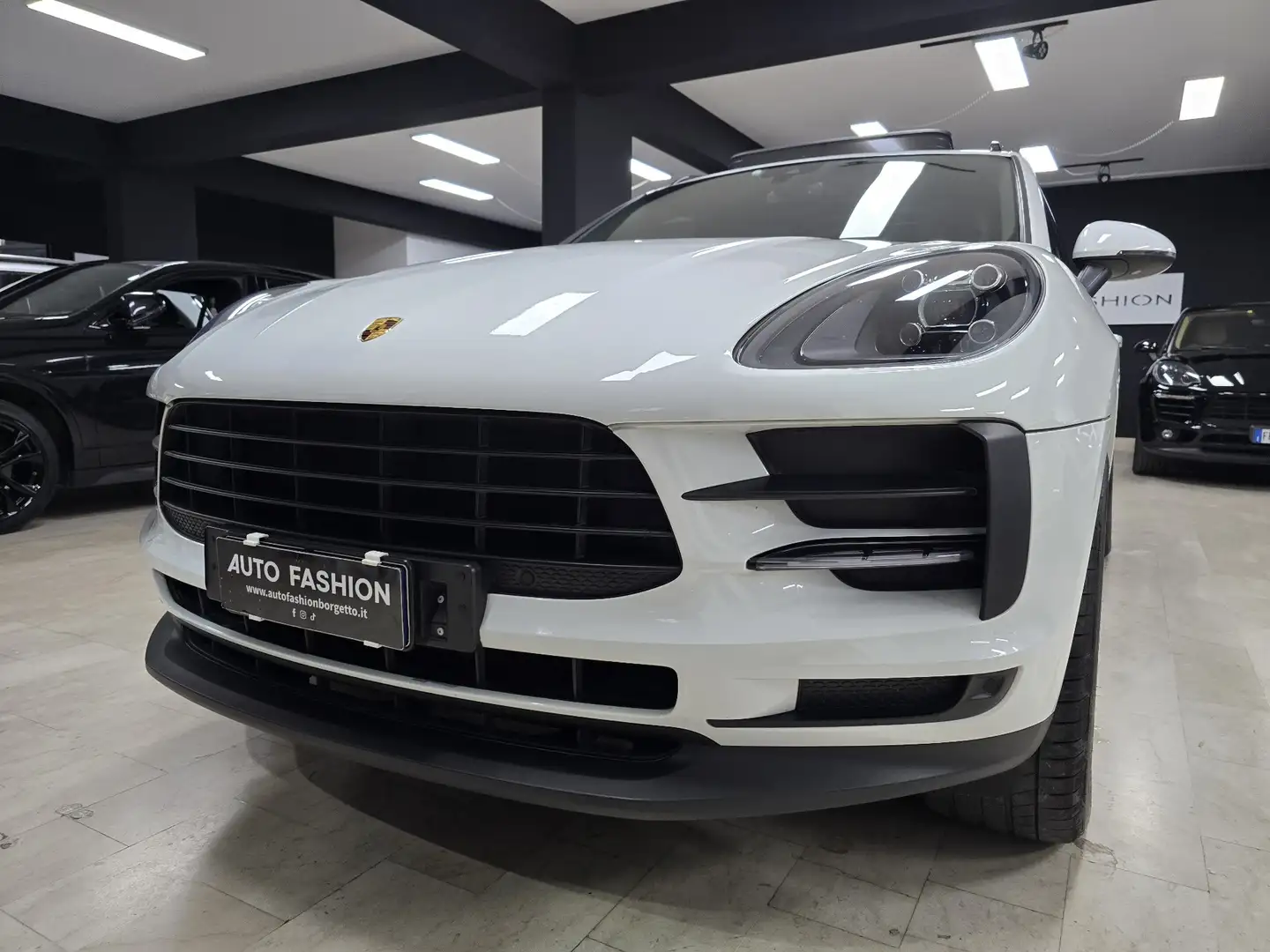 Porsche Macan Macan I 2020 2.0 245cv pdk (Tetto panorama) Blanc - 2
