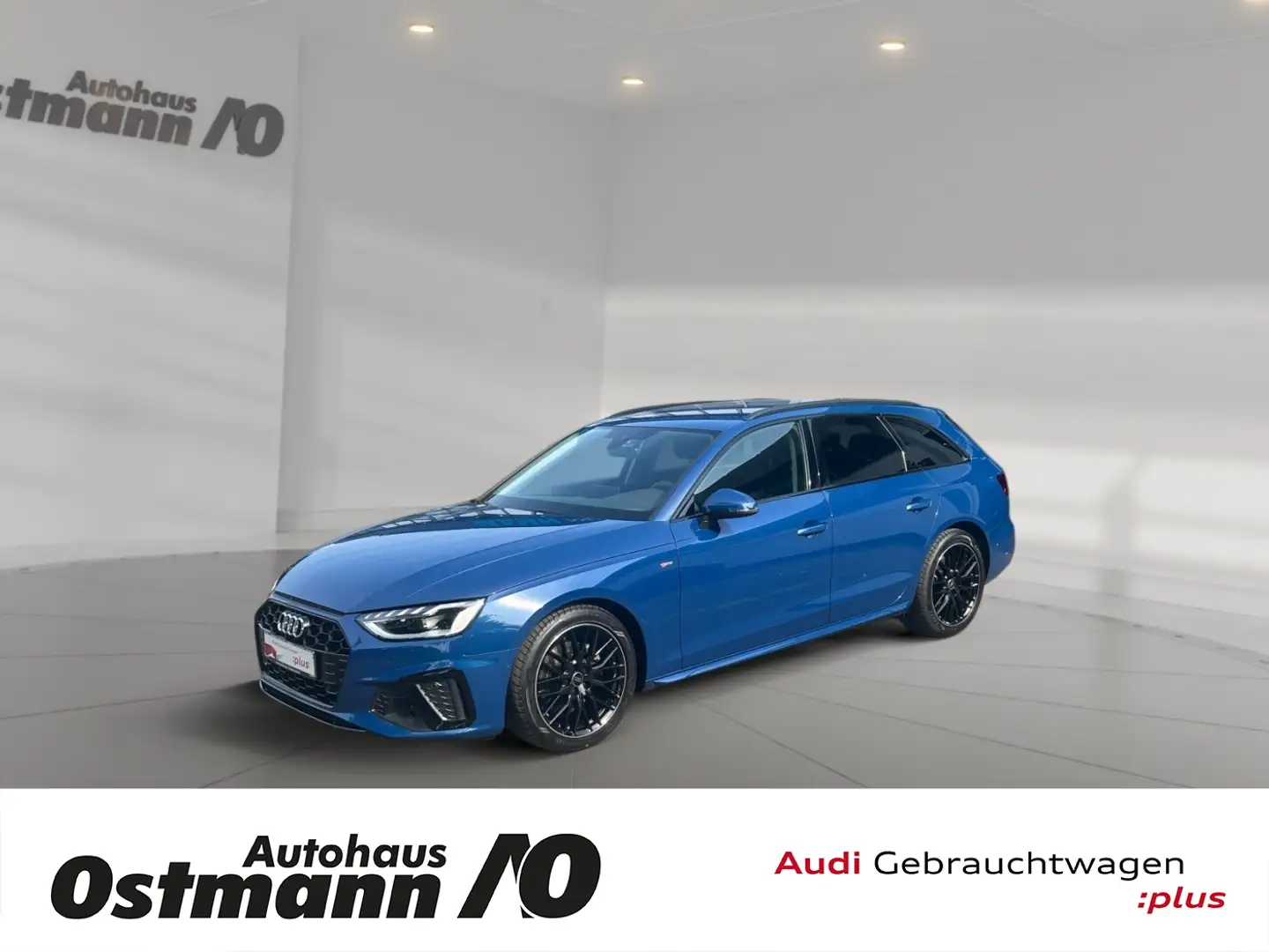 Audi A4 Avant 35 TDI S-Line AHK Matrix 18'' 4xSHZ Blu/Azzurro - 1