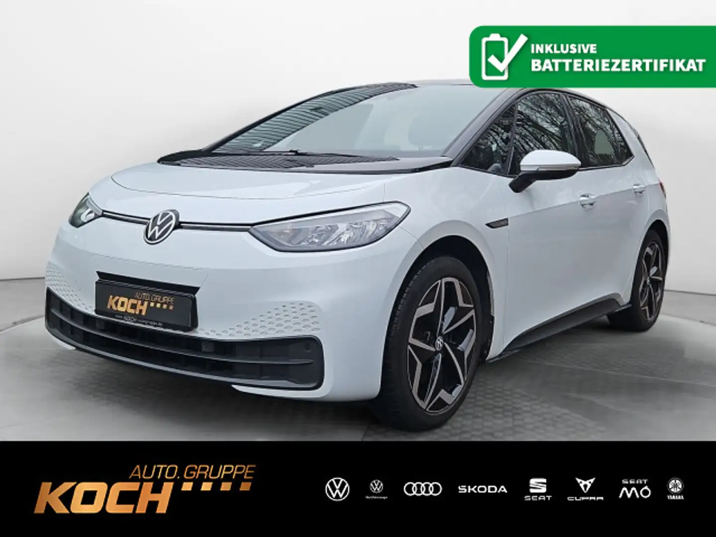 Volkswagen ID.3 Pure Performance 52 kWh LED Navi Weiß - 1