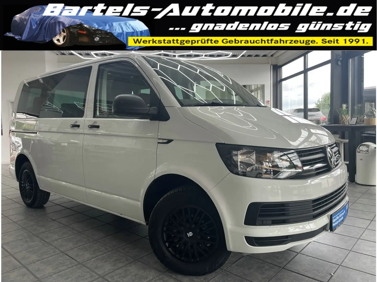 Volkswagen T6 Multivan 2.0 TDI Trendline, 1.Hd., Klima, PDC Weiß - 1