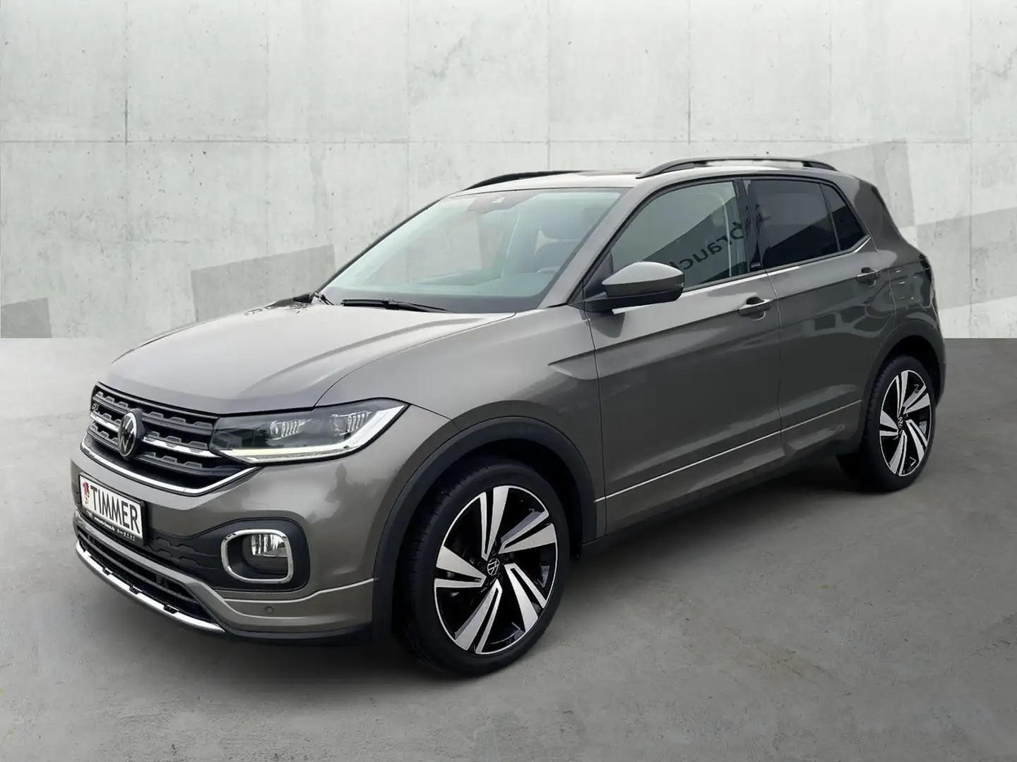 Volkswagen T-Cross 1.0 TSI DSG R-LINE *LED *ACC *VIRTUAL *NAVI *18" Gris - 2