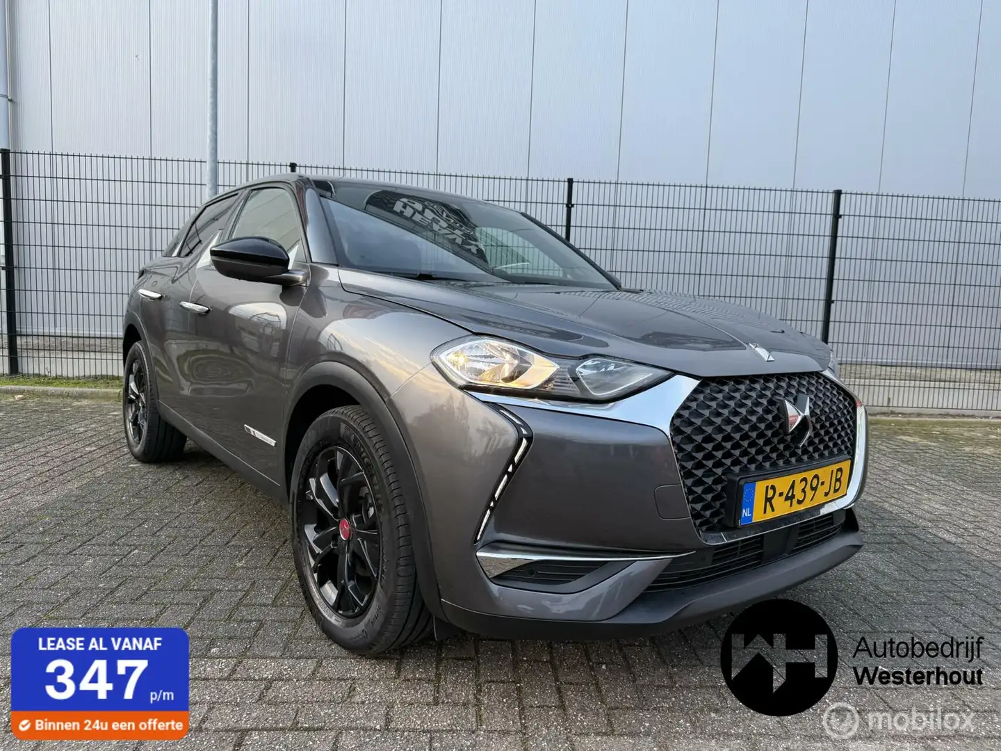 DS Automobiles DS 3 Crossback 1.2 PureTech Performance Line+ Fabrieksgarantie Ke Grijs - 1