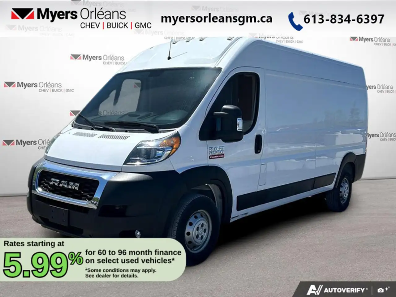 2019 RAM Promaster