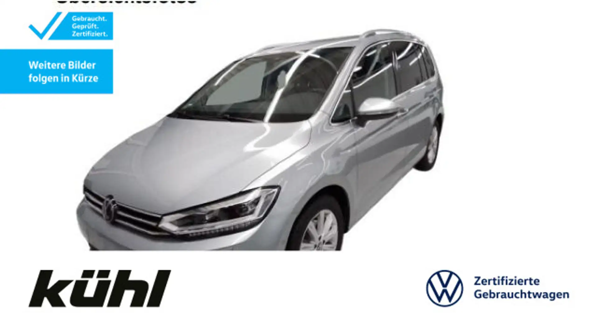 Volkswagen Touran 2.0 TDI DSG Highline LED/ACC/Kamera/Navi/ Silber - 1