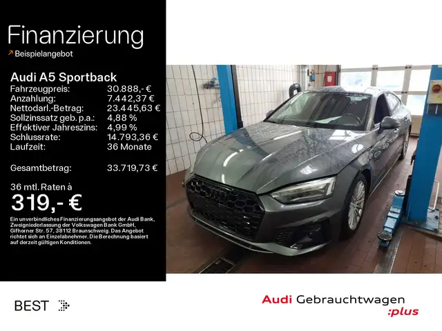Audi A5 S line 40 TDI Navi, Sound, Kamera