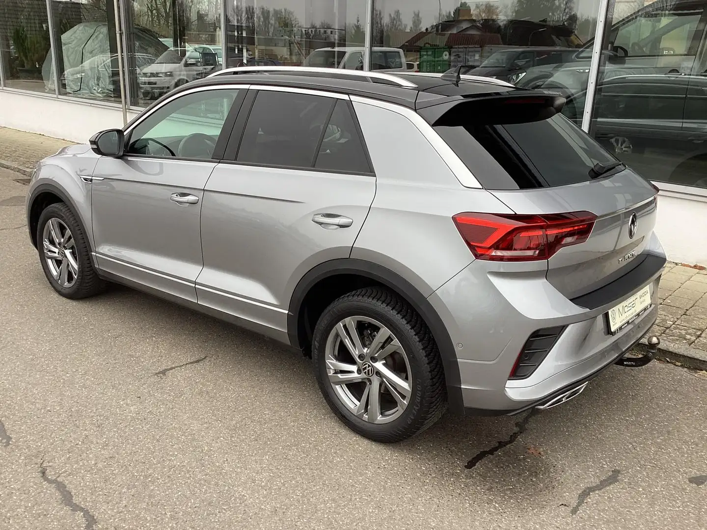 Volkswagen T-Roc 2.0 TDI DSG R-Line/RFK/ACC/Matrix/Navi/AHK Silber - 2