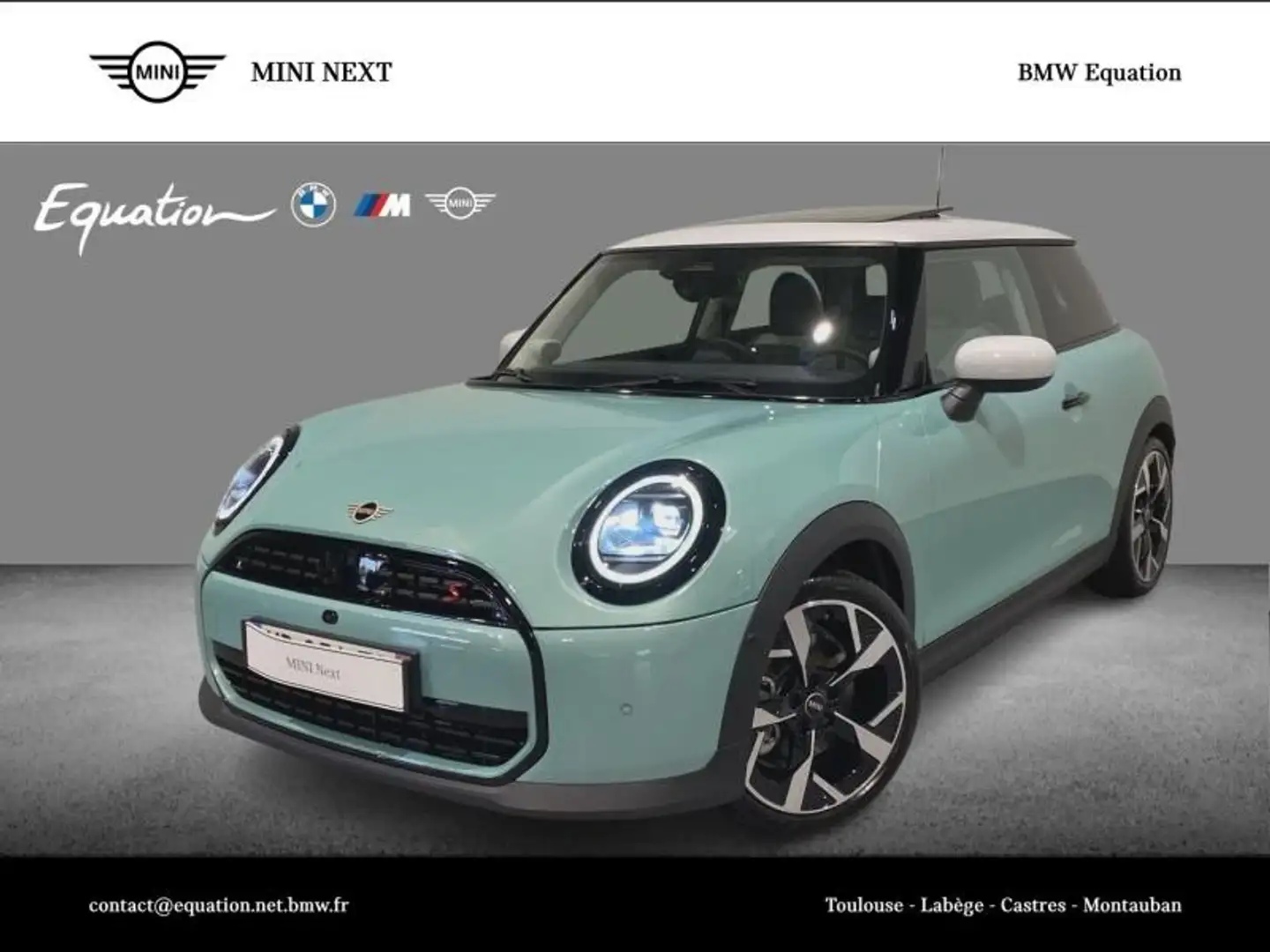 MINI Cooper S 204ch Favoured DKG7 Vert - 1