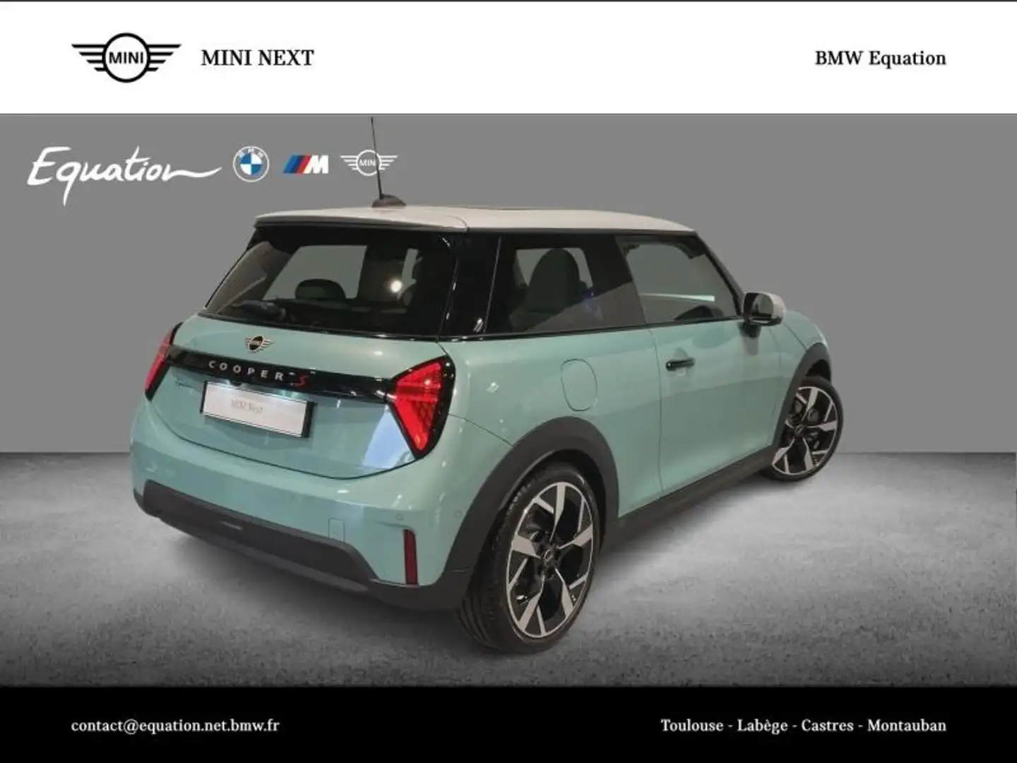 MINI Cooper S 204ch Favoured DKG7 Vert - 2