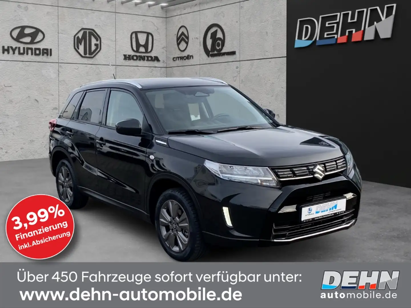 Suzuki Vitara 1.5 AT Hybrid Comfort ACC LED Kam Navi Schwarz - 1
