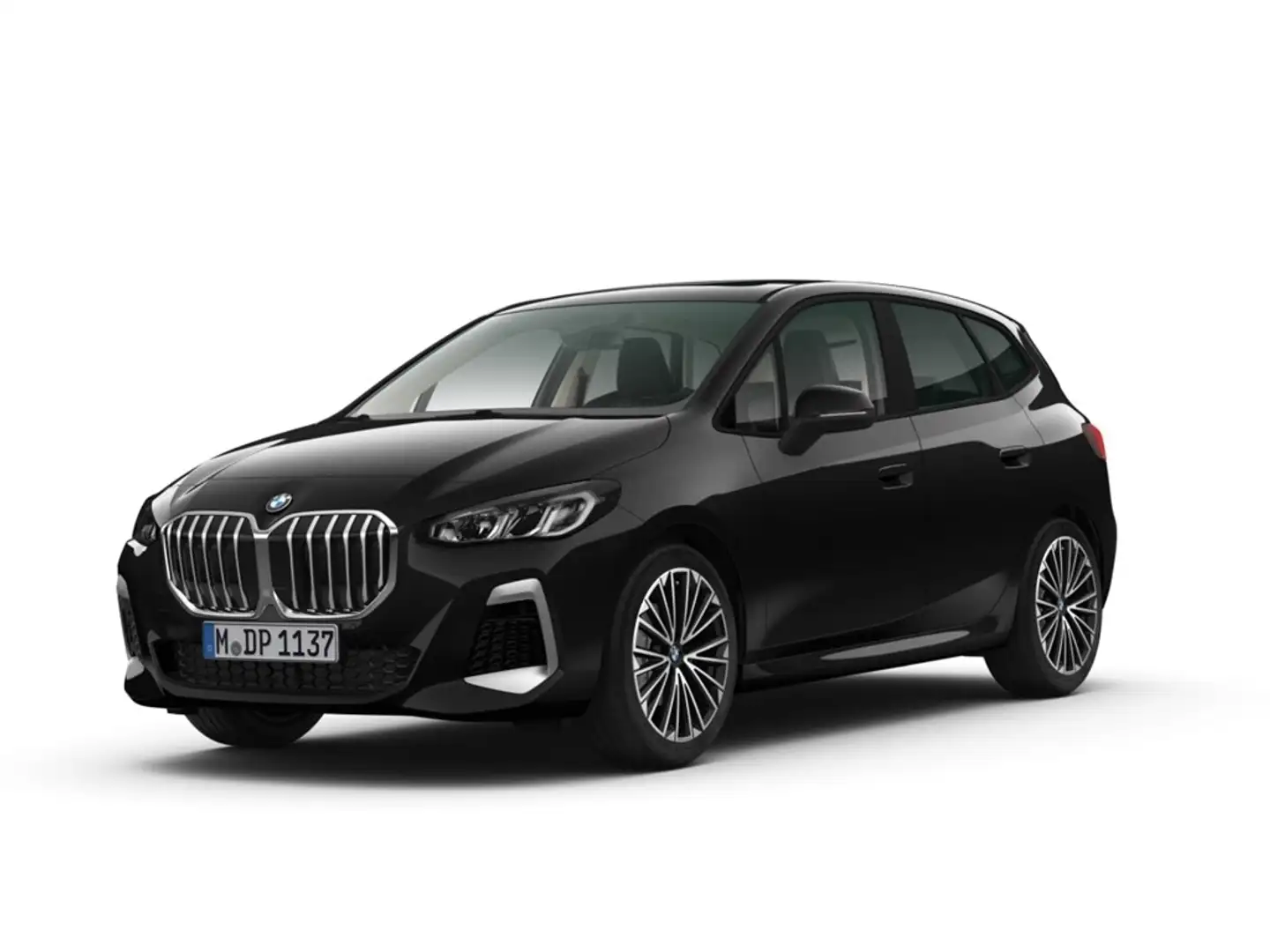 BMW 218 i Active Tourer M Sport RFK PANO LED HUD Schwarz - 1
