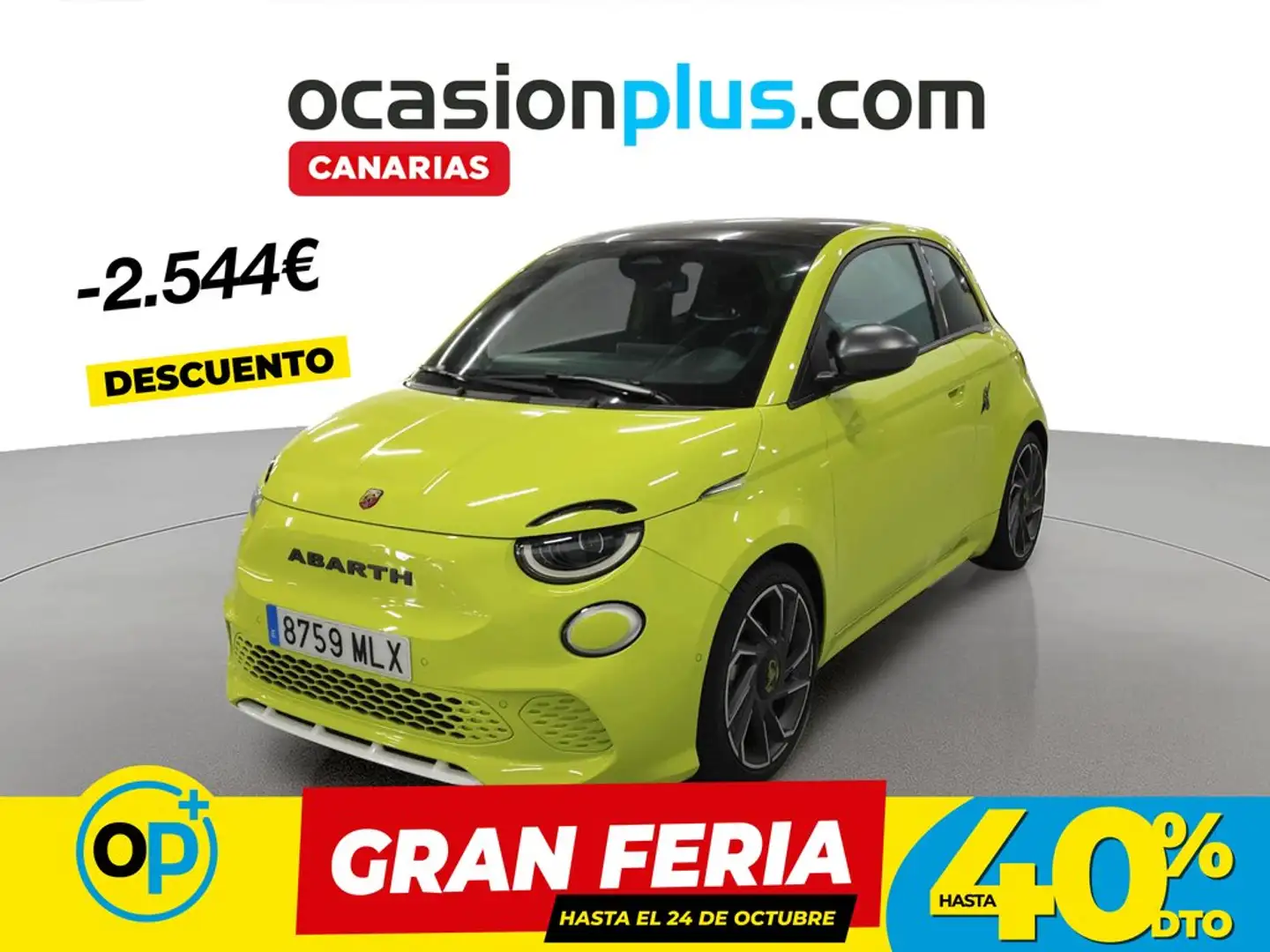 Abarth 500 500E Scorpionissima Verde - 1