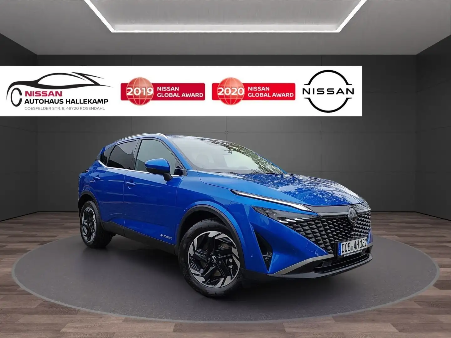 Nissan Qashqai N-Connecta 1.5 VC-T e-POWER *VORFÜHRWAGE Blau - 1