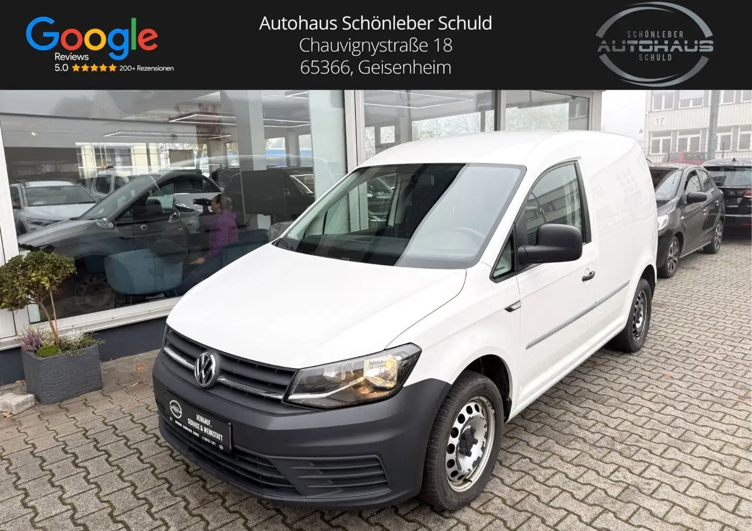 Volkswagen Caddy Nfz Kasten BMT *KLIMA*ALLWETTER*SCHECKHEFT Blanc - 1