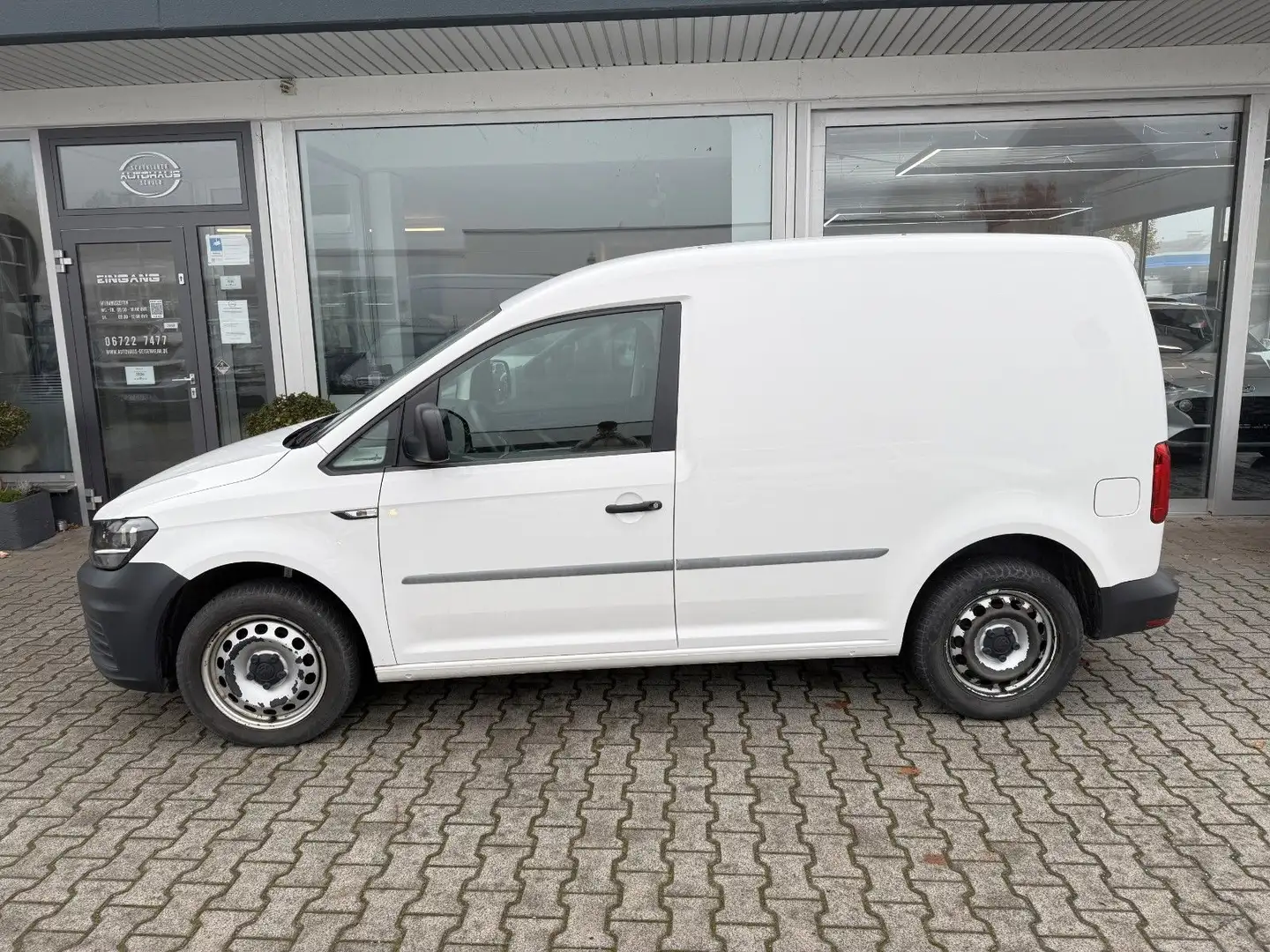 Volkswagen Caddy Nfz Kasten BMT *KLIMA*ALLWETTER*SCHECKHEFT Blanc - 2