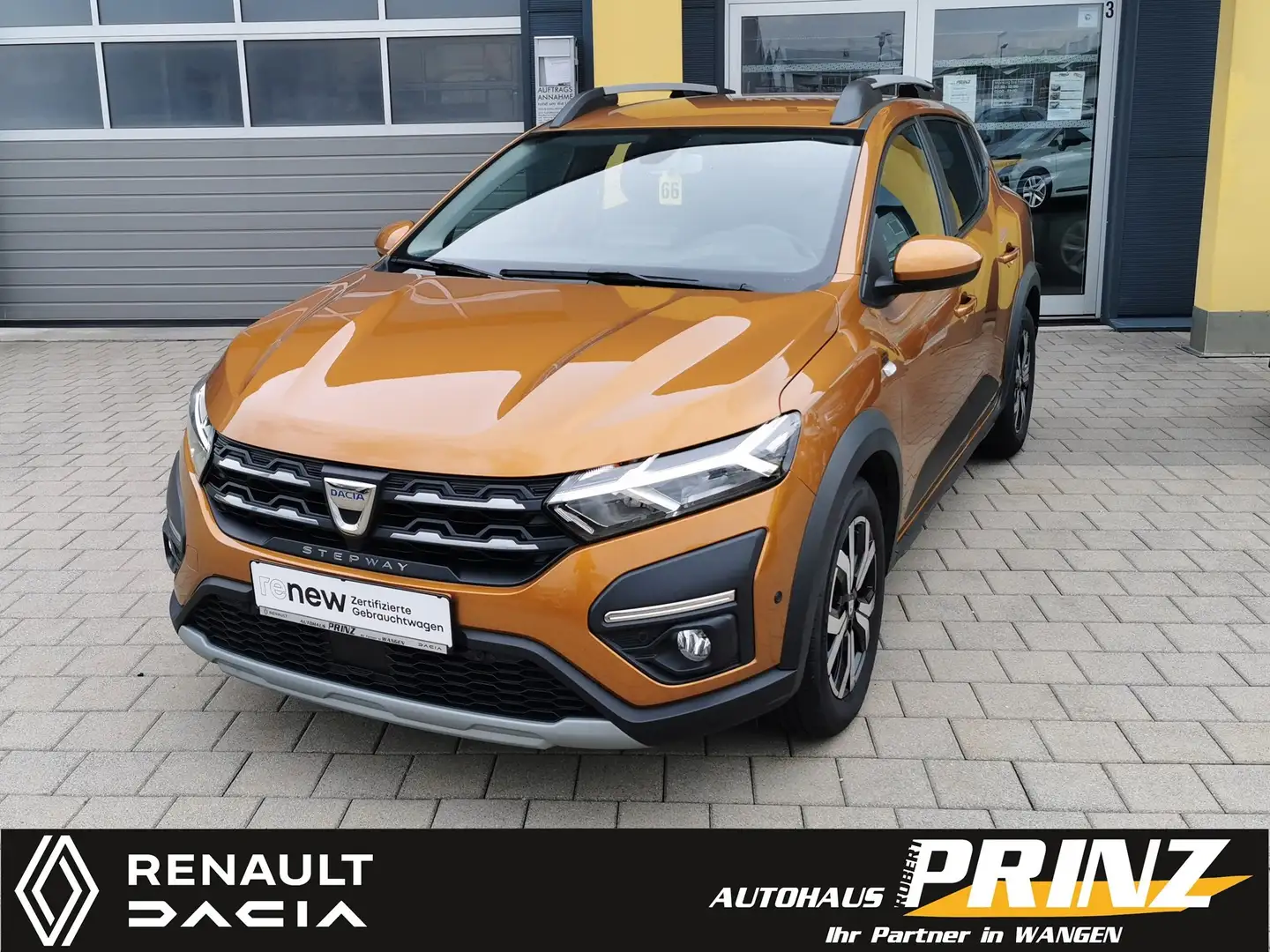 Dacia Sandero Stepway III TCe 90 Comfort [Klima*Kamera*8-fach] Orange - 1